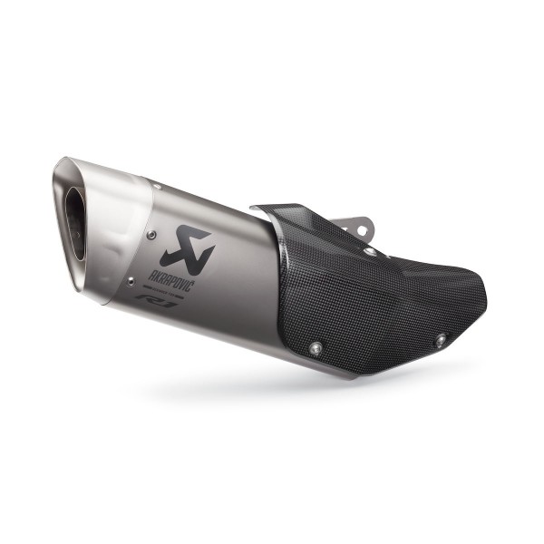 AKRAPOVIC Slip-on Muffler Titanium YZF-R1 2017 2019